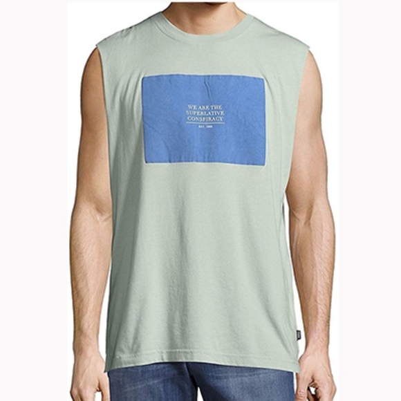 Wesc Other - WeSC Mens 'We are the Superlative Conspiracy' Green Tank Top